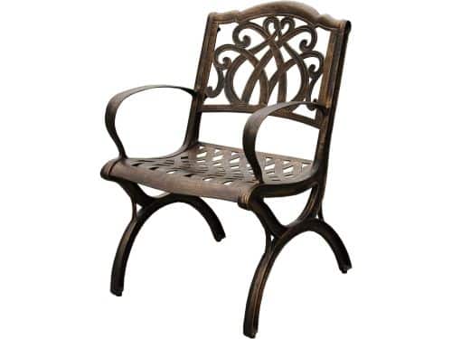 Patio Dining Chair - Tuinstoel Aluminium - Buiten Zitten