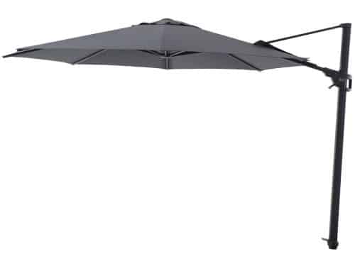 Perfect Shadow Luna ronde zweefparasol Ø350 cm. Flex+ - Antraciet