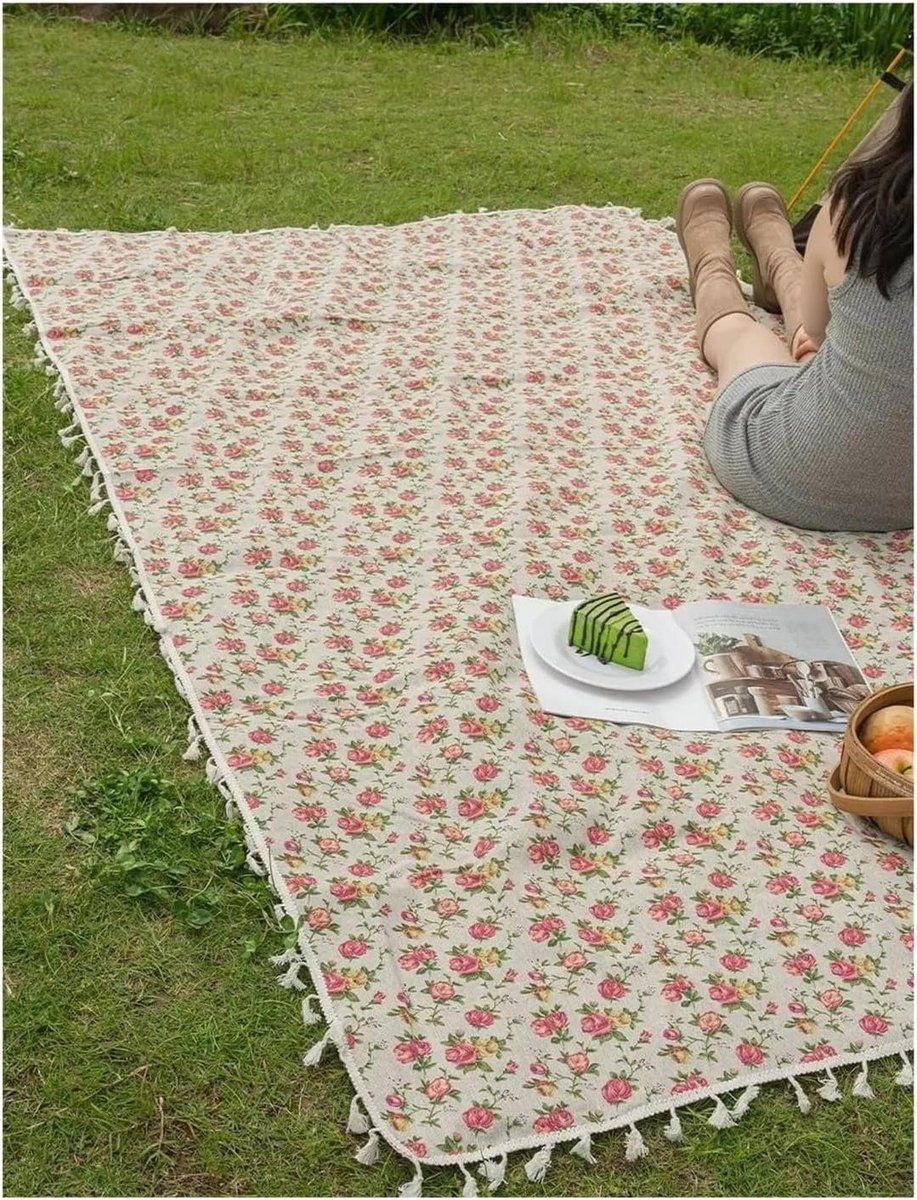 picknickdeken buitenkleed reiskleed buitenactiviteiten zandbestendig 140×140