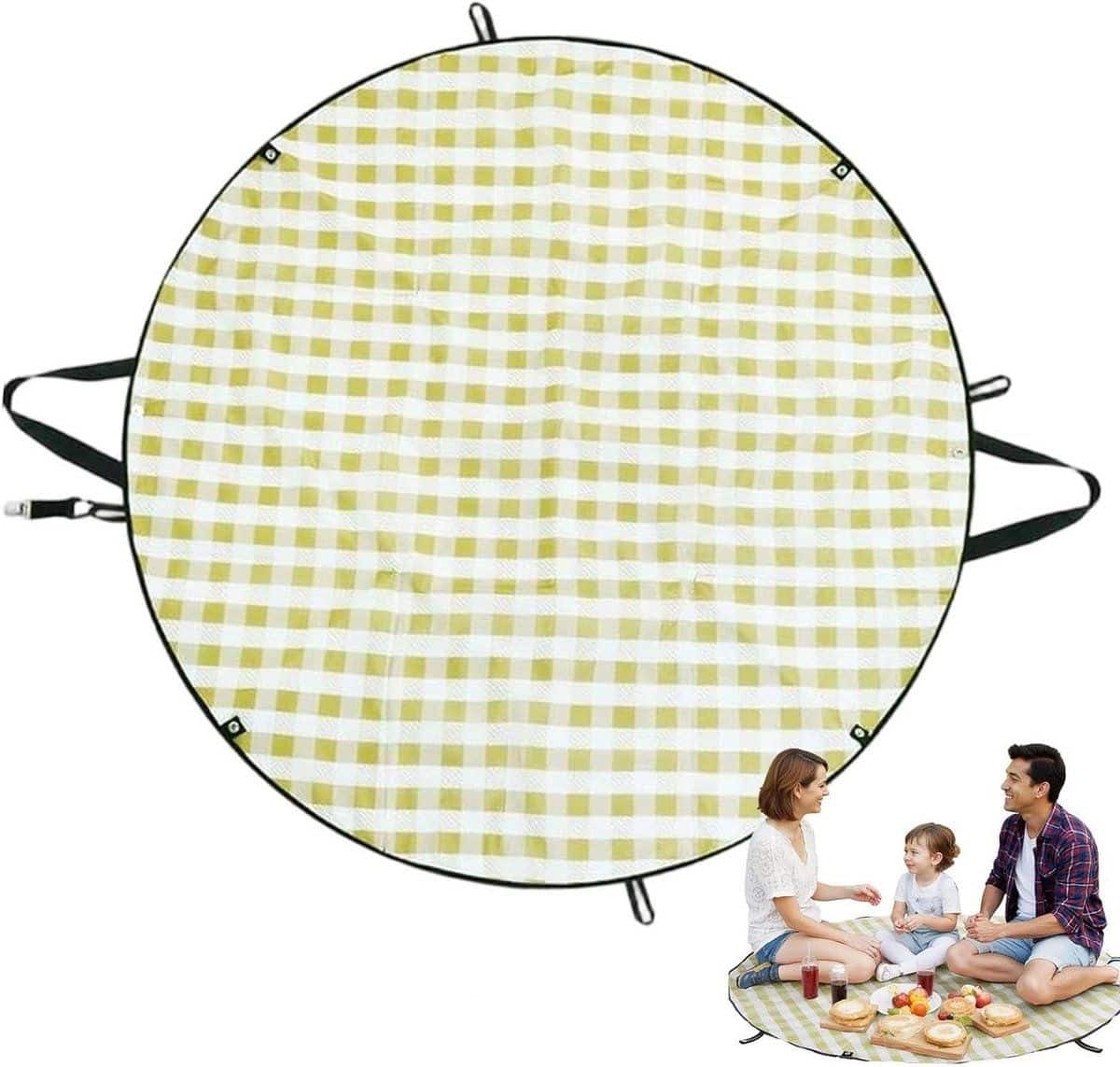 picknickkleed rond buitenkleed opvouwbaar gezellig buiten zitten