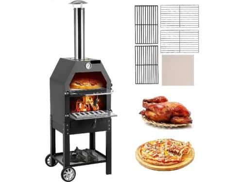 Pizzaoven buiten - Houtgestookte Pizza oven - Houtskool Barbecue