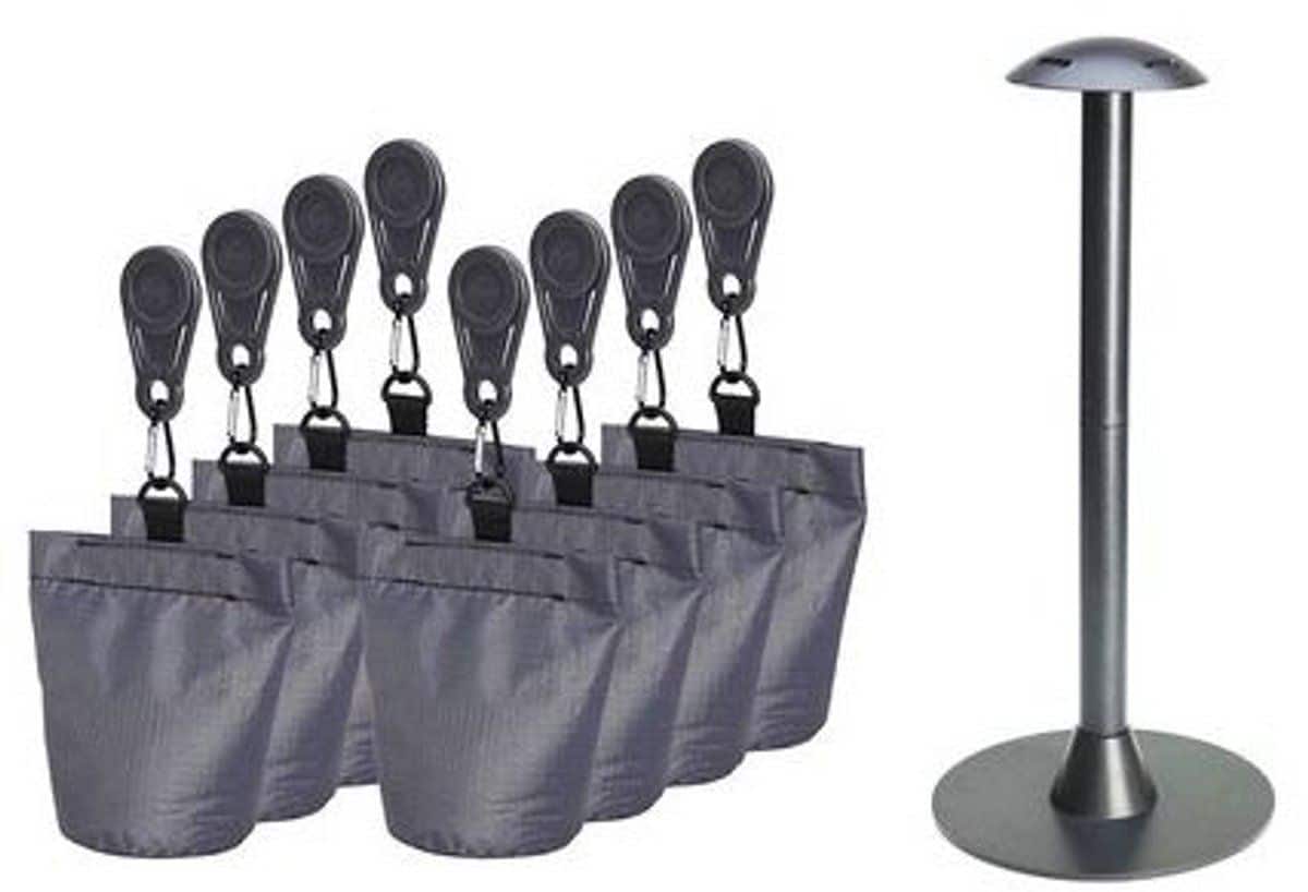 platinum aerocover accessoires hoessteunset voor tuintafel zorgt