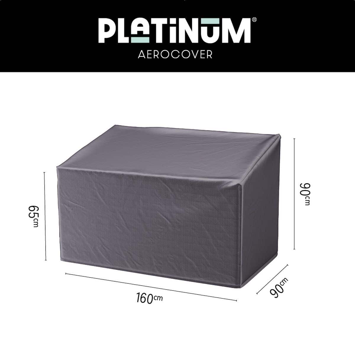 platinum aerocover loungebankhoes 160x90xh65/90cm ademend waterproof