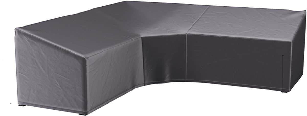 platinum aerocover loungebankhoes l vorm trapezium 300x300x90xh65/90cm ademend