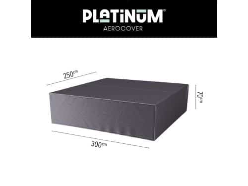 Platinum AeroCover - Loungesethoes - 300x250xH70cm - Ademend - Waterproof