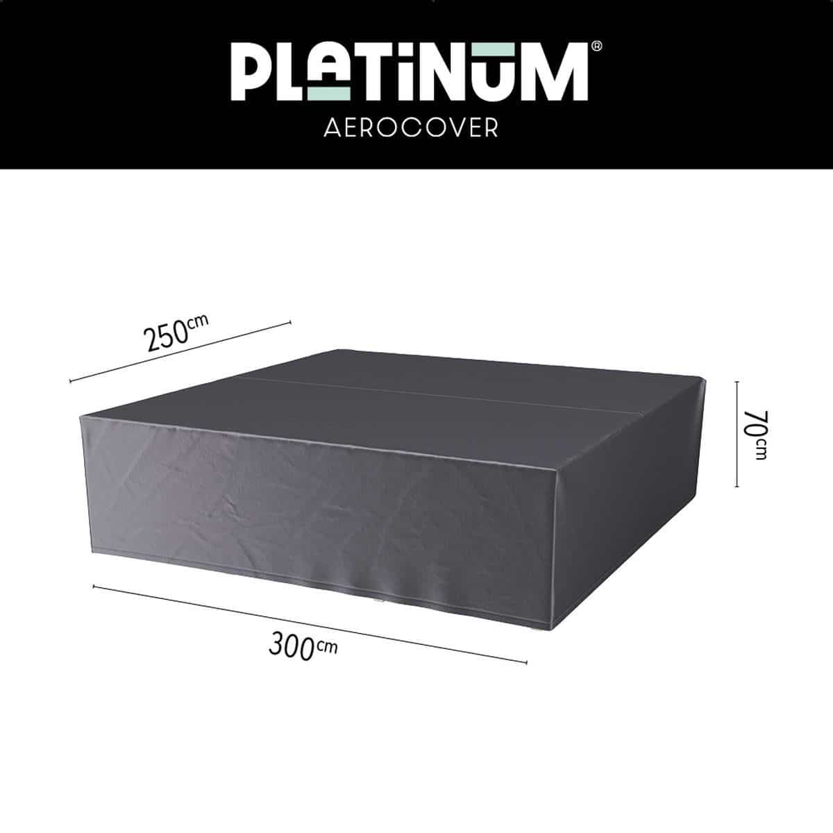 platinum aerocover loungesethoes 300x250xh70cm ademend waterproof