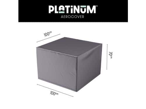 Platinum AeroCover - Loungestoelhoes - 100x100xH70cm - Ademend - Waterproof