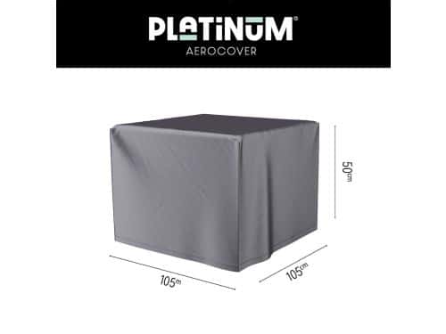 Platinum AeroCover - Loungetafelhoes - 105x105xH50cm - Ademend - Waterproof