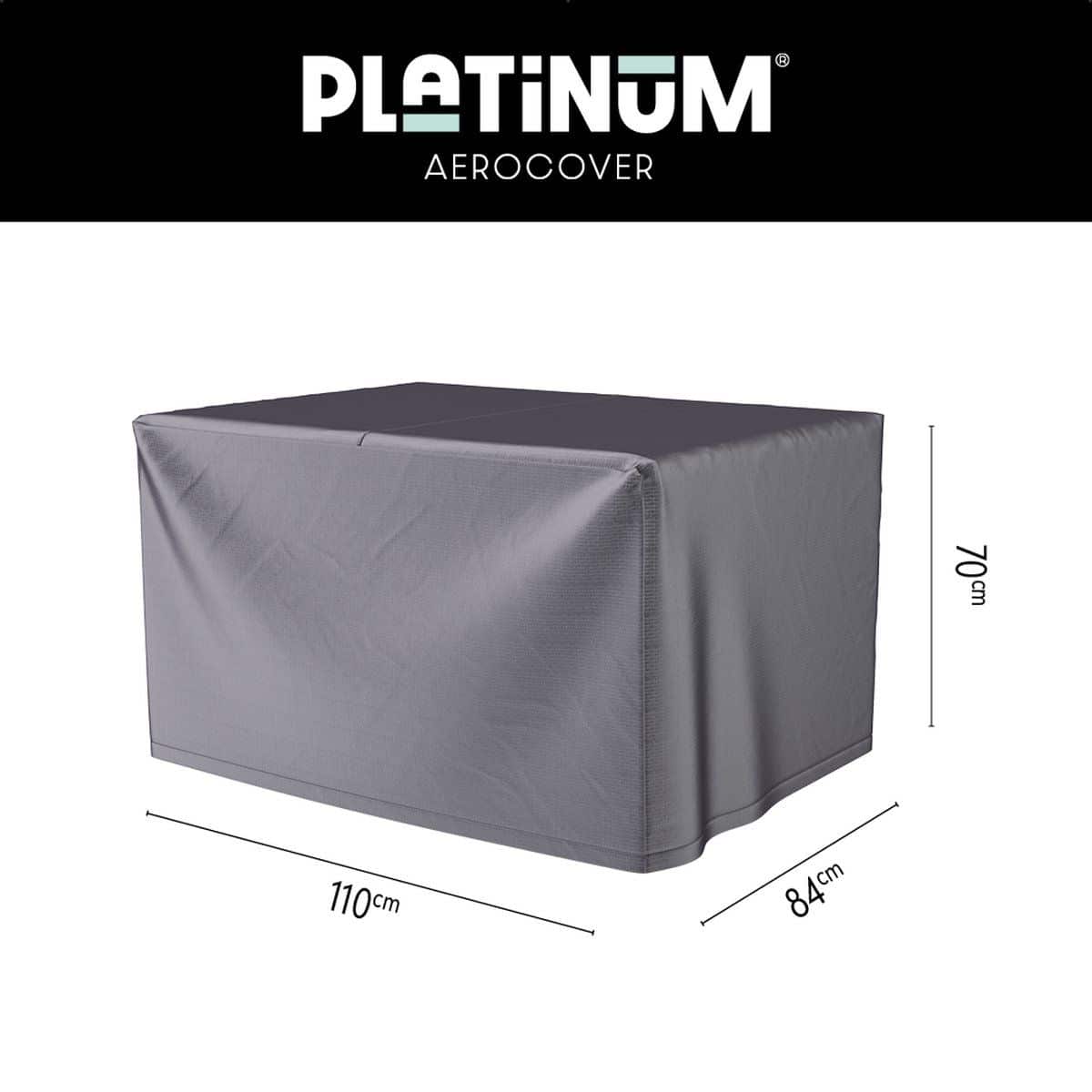platinum aerocover loungetafelhoes 110x84xh70cm ademend waterproof