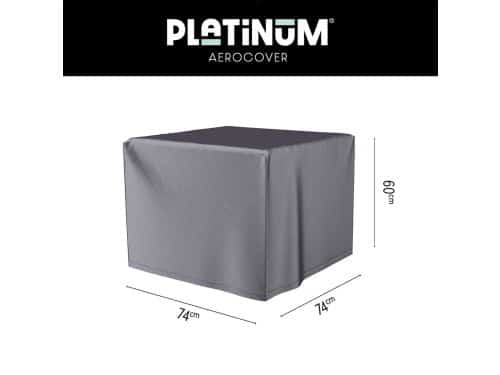 Platinum AeroCover - Loungetafelhoes - 74x74xH60cm - Ademend - Waterproof