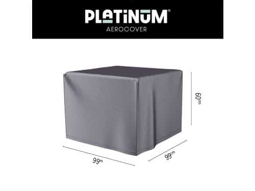 Platinum AeroCover - Loungetafelhoes - 99x99xH60cm - Ademend - Waterproof