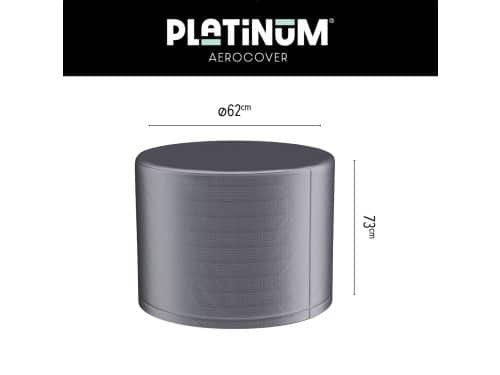 Platinum AeroCover - Loungetafelhoes - Ø62xH73cm - Ademend - Waterproof