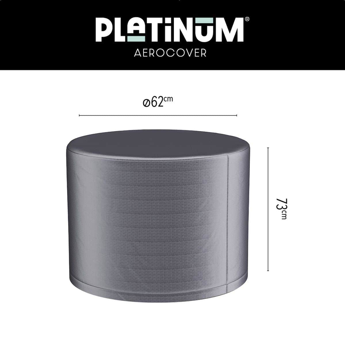 platinum aerocover loungetafelhoes Ø62xh73cm ademend waterproof