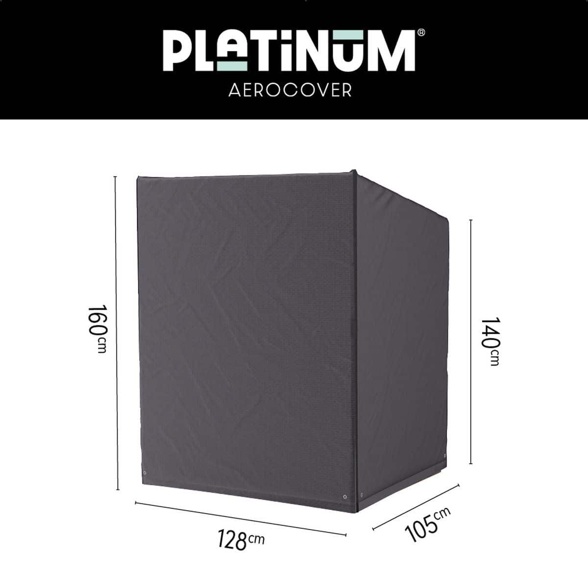 platinum aerocover strandstoelhoes 128x105xh140/160cm ademend waterproof