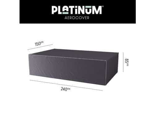 Platinum AeroCover - Tuinsethoes - 240x150xH85cm - Ademend - Waterproof