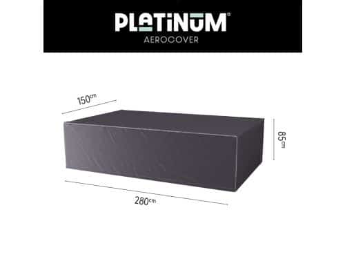Platinum AeroCover - Tuinsethoes - 280x150xH85cm - Ademend - Waterproof