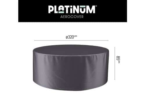 Platinum AeroCover - Tuinsethoes - Ø320xH85cm - Ademend - Waterproof
