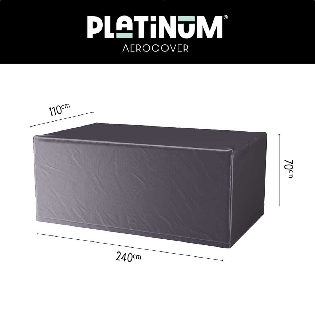 platinum aerocover tuintafelhoes 240x110xh70cm ademend waterproof