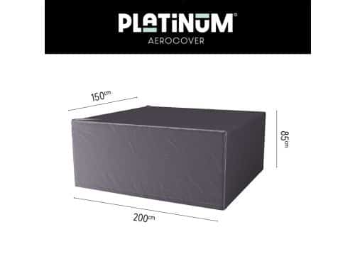 Platinum AeroCover - Tuintsethoes - 200x150xH85cm - Ademend - Waterproof