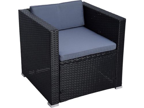 Polyrattan Tuinlounge Stoel - Comfortabele Rattan Stoel voor Buiten