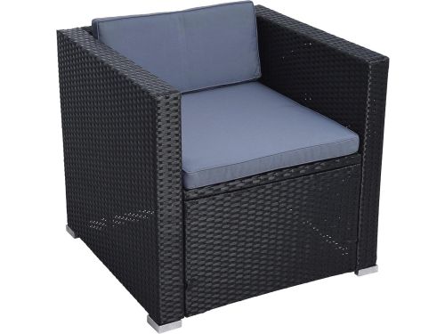 Polyrattan Tuinlounge Stoel - Comfortabele Rattan Stoel voor Buiten