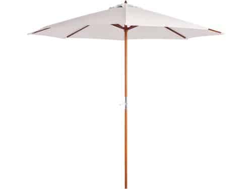 Premium Houten Parasol - Tuinparasol - Stokparasol - Ø2,7 x