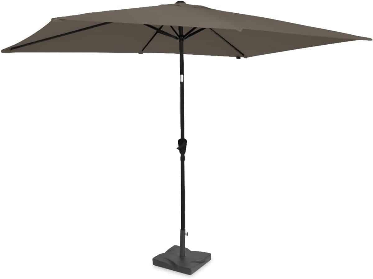 premium parasol 200x300cm duurzame tuinparasol met inclusief parasolvoet