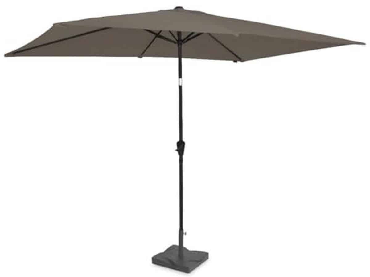 premium parasol 200x300cm duurzame tuinparasol met inclusief parasolvoet