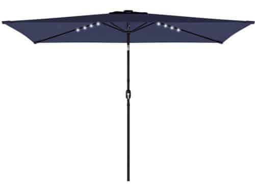 Premium Parasol - LED-zonnescherm - Tuinparasol - Stokparasol met Beschermhoes