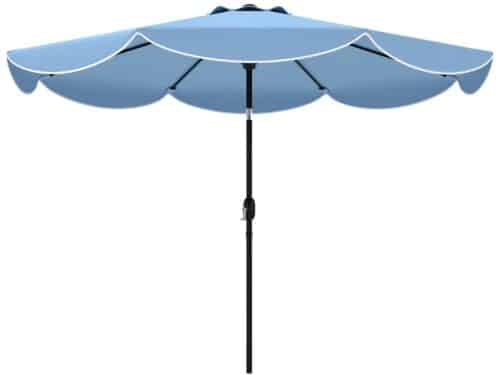 Premium Parasol - Ronde Tuinparasol met Draaihendel - Stokparasol