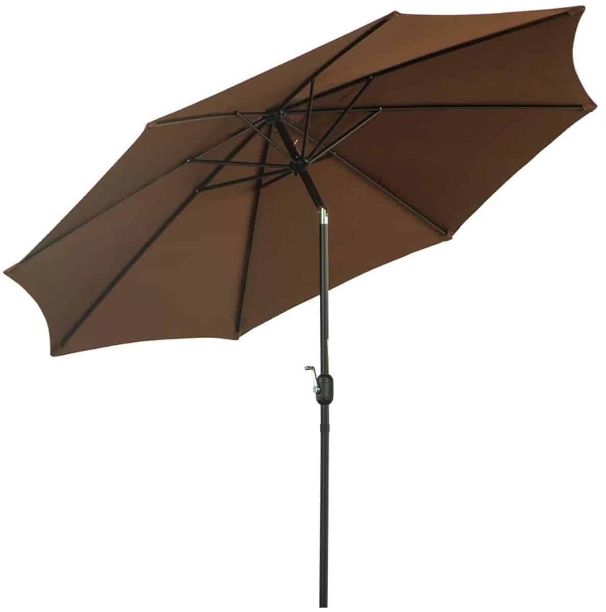 premium parasol tuinparasol met handslinger kantelparasol stokparasol