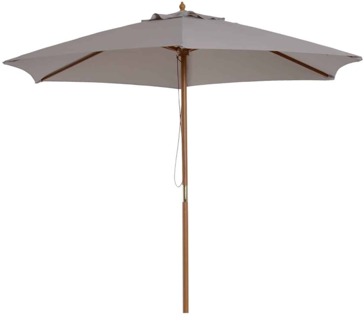premium parasol tuinparasol met touwkatrolmechanisme stokparasol Ø250