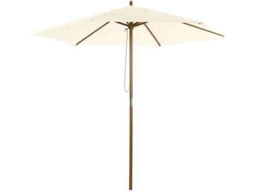 Premium Parasol - Tuinparasol met Touwkatrolmechanisme - Stokparasol - Ø250