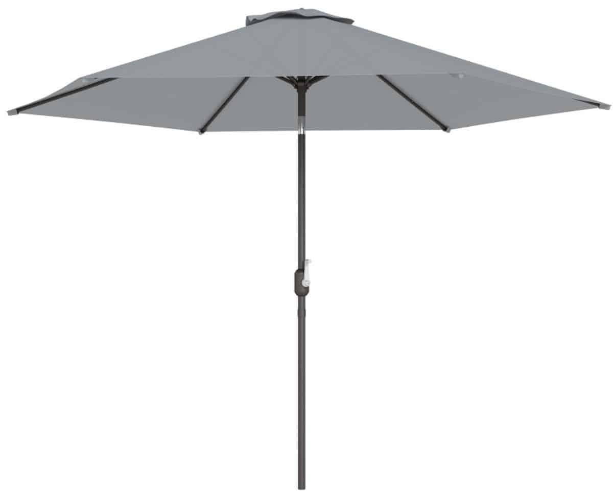 premium parasol tuinparasol stokparasol met beschermhoes & draaihendel