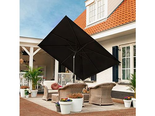 Premium Tilbare Stokparasol 280x280cm - UV Bescherming - Inclusief Beschermhoes