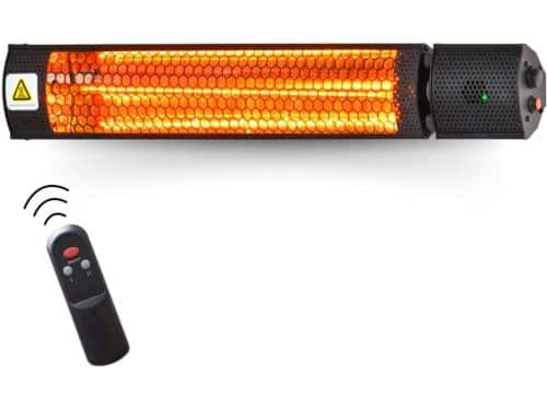 Radiant Heater, 2000w, Verwarmingsstraler voor infraroodverwarming, met IP65 directe warmtetechnologie