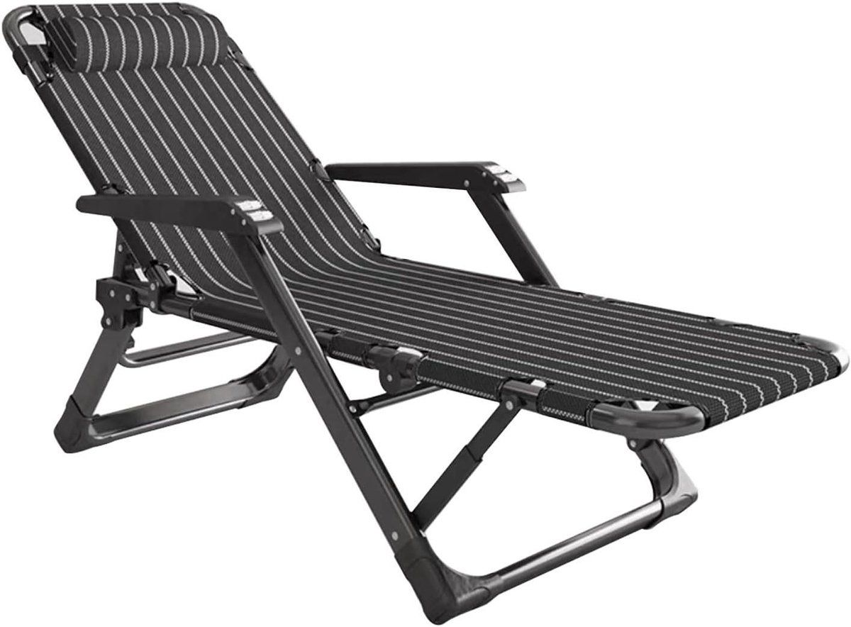relaxfauteuil tuinstoel lounger buiten ontspannen verstelbare rugleuning