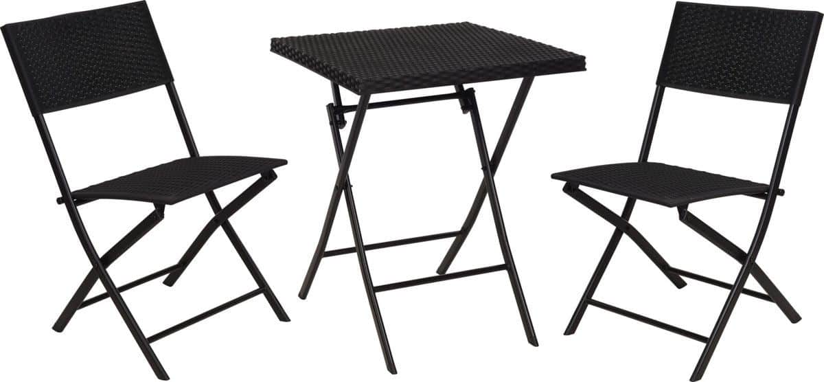 relaxwonen tuinmeubelset bistroset balkonset polyrotan