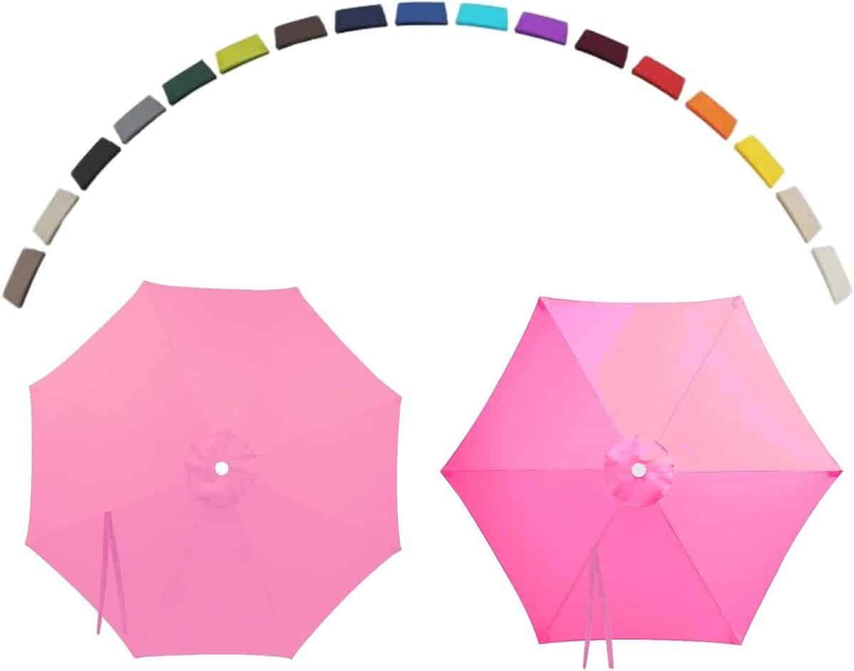 reserveparasoldoek parasolhoes tuinparasol buiten zonnen waterdicht uv bescherming