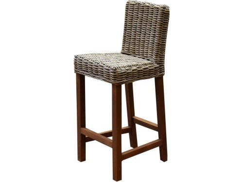 Rita barstoel naturel rotan