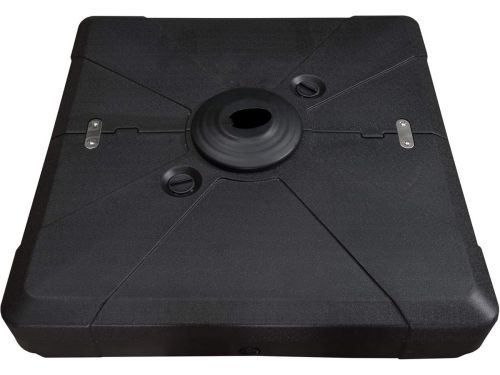 Robuuste Parasolstandaard voor Zweefparasols Gewicht 150kg Zwart