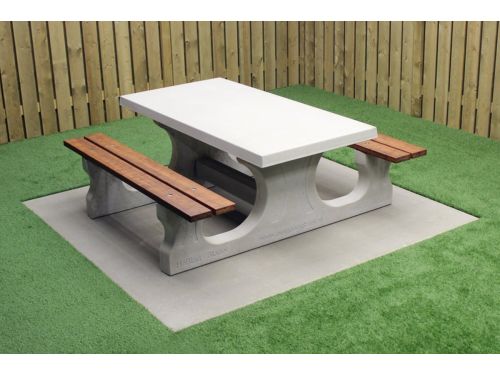 Rockwood® Betonnen Picknickset DeLuxe 1.80m