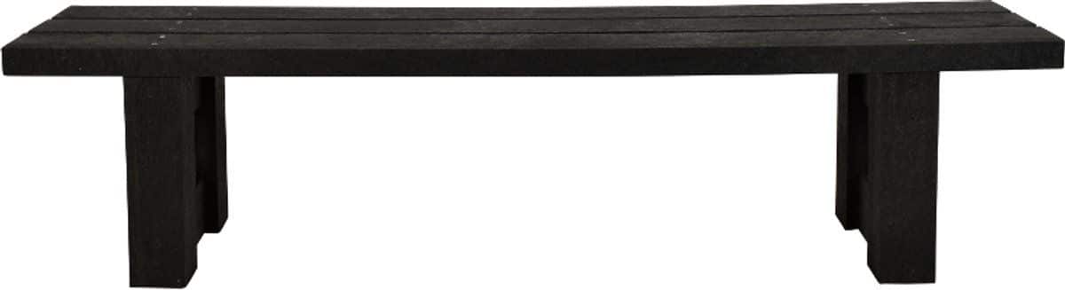 rockwood® zitbank lifelong zwaar kunststof (85kg) ural black