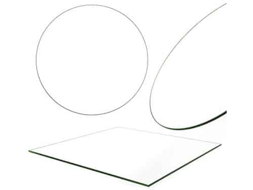 Rond Tafelblad van ESG Veiligheidsglas - Ø 70 cm