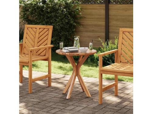 Ronde bijzettafel - Tuin tafel - Buiten genieten - Massief