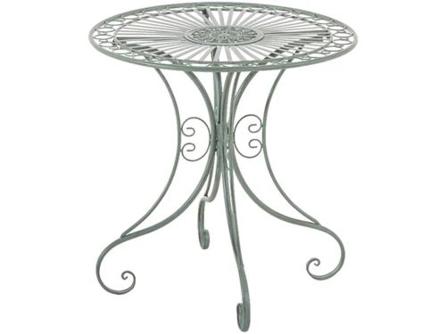 Ronde bijzettafel voor tuin en terras in Art Nouveau stijl