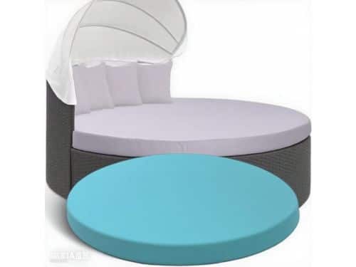 Ronde Daybed Kussenhoes - Buitenhoes Ligbed - Tuinmeubilair Beschermen