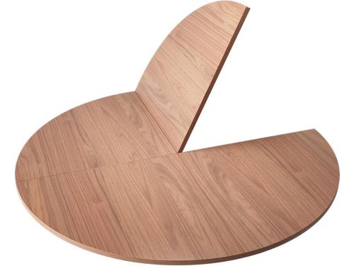 Ronde Eettafel - Klaptafel Uitschuifbaar - Ruimte Besparen - Praktisch