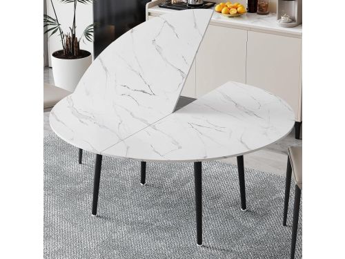 Ronde Houten Tafel - Klaptafel Eettafel - Gezellig Eten