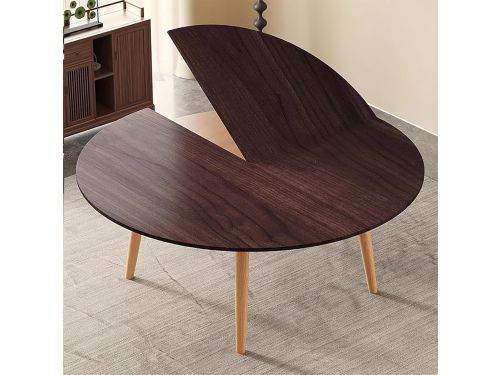 Ronde Houten Tafel - Klaptafel - Eten en Bijeenkomsten